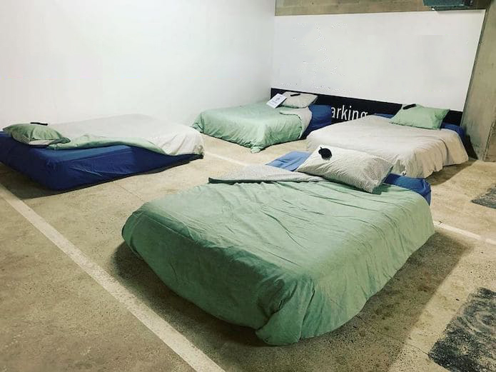 Charity for the Homeless Gives Bed and Shelter