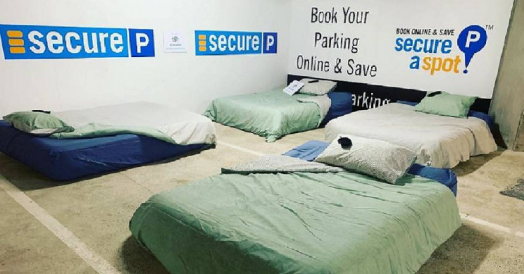 Beds in Parking Spaces - Beddown